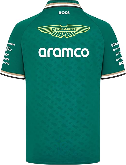 Aston Martin F1 Men's 2024 Team Polo - Green - Size: X-Large