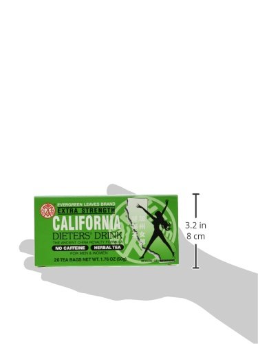 California Dieter Drink Extra Strength Tea | 1.76 ounces | 3 Pack