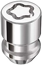 McGard 24157 Chrome Wheel Lock Set, Cone Seat, M12x1.5 Thread, 13/16 Key Hex