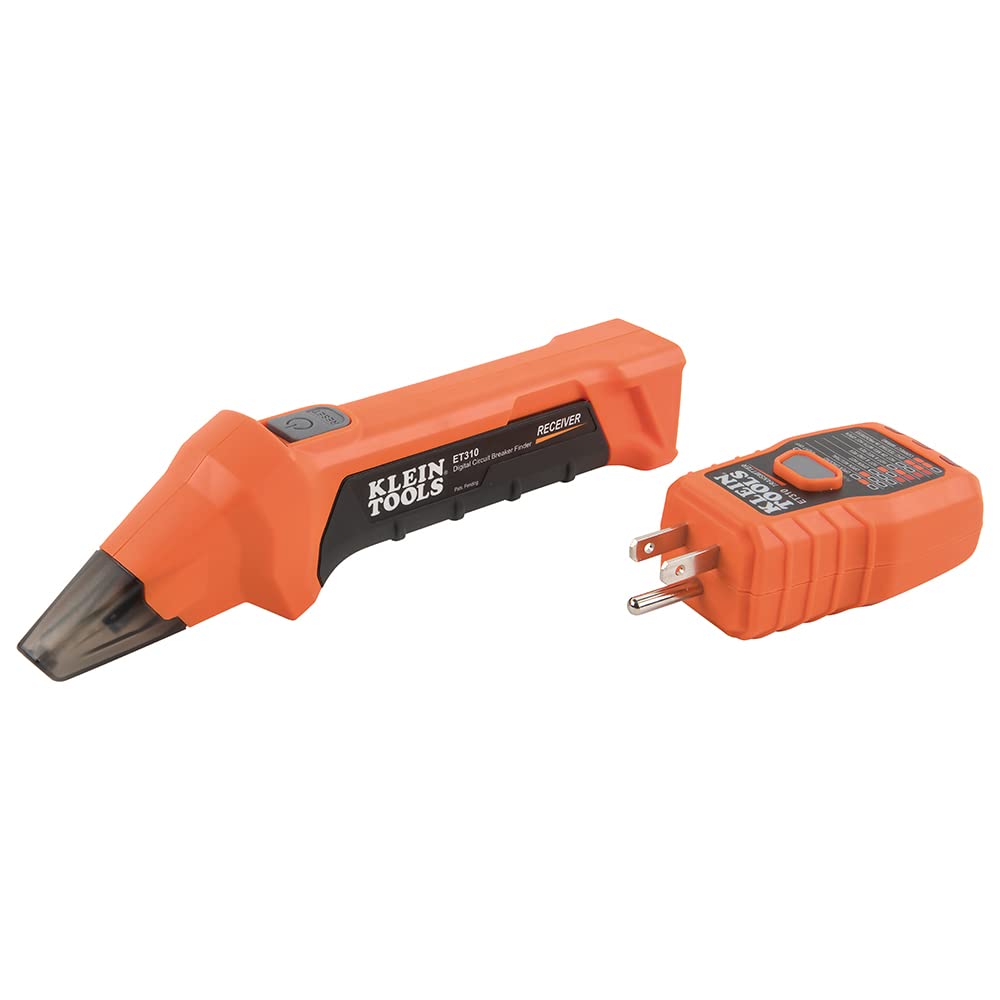 Klein Tools ET310 AC Circuit Breaker Finder, Electric and Voltage Tester with Integrated GFCI Outlet Tester