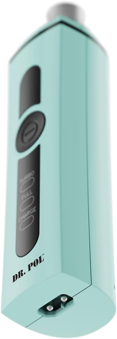 Andis Dr. Pol Cordless Pet Nail Grinder, Dual-Speed Motor, Fine-Grit Grindstones for Safe, Pain-Free Nail Trimming on Dogs and Cats, Blue, 561123