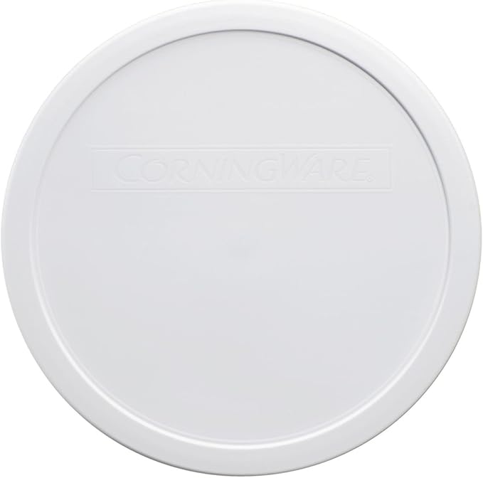 Corningware French White 2.5 Quart Round Plastic Lid Cover