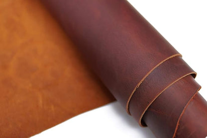 Red Brown Leather Hide 2.0mm Thick Full Grain Cowhide Tooling Leather Straps Arts Crafts Tooling Sewing Hobby Workshop Crafting Hobby Horse Leather