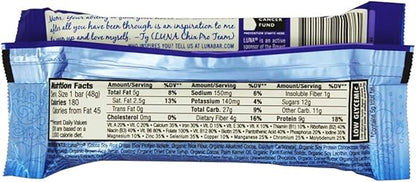 LUNA BAR - Gluten Free Snack Bars - Chocolate Cupcake -8g
