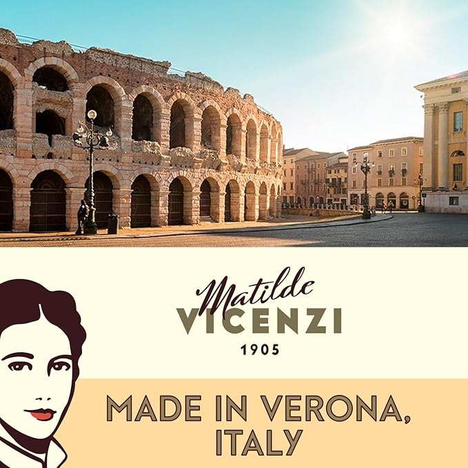 Matilde Vicenzi Millefoglie D'Italia Fine Selection of Italian Puff Pastries, Assortment of Vanilla, Chocolate, Butter & Raspberry Cookies for Gifting - 13.23 oz (375g)