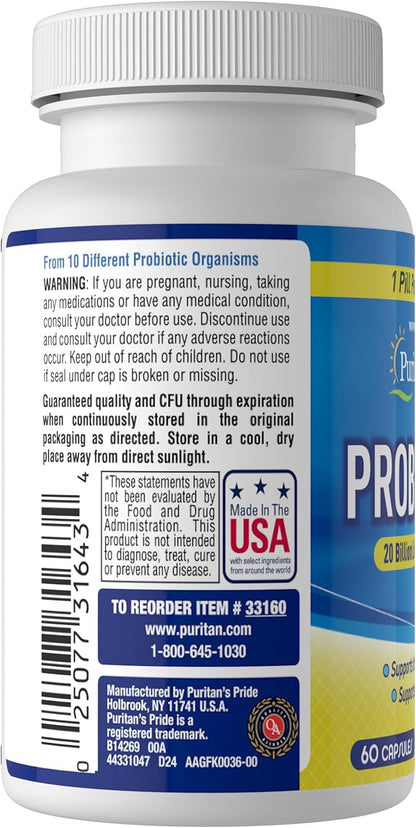 Probiotic 10 with Vitamin D