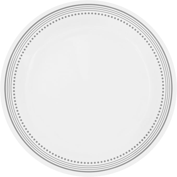 Corelle 1127003 Mystic Gray Chip & Break Resistant 12pc Dinner Set, 