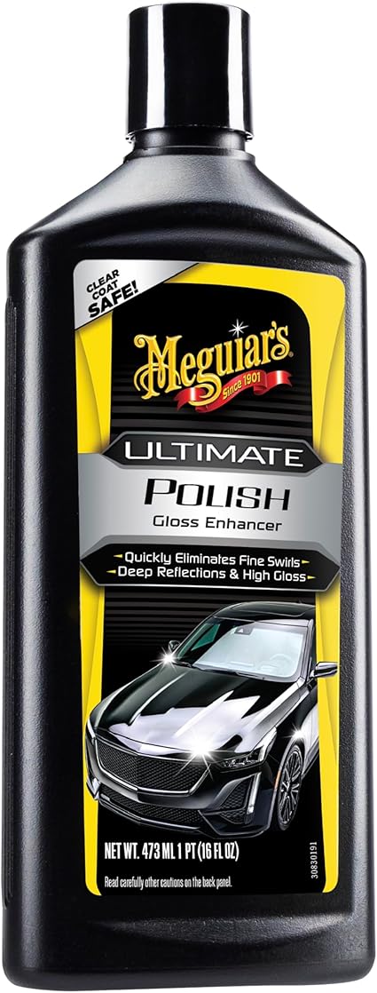 Meguiar's G19216EU Ultimate Car Polish Pre-Waxing Glaze 473ml. For deep reflections and maximum gloss