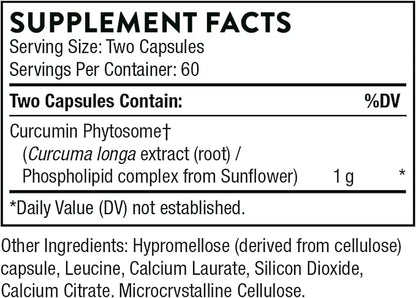 THORNE Curcumin Phytosome 1000 mg