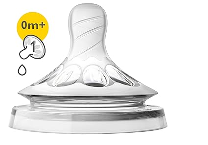 Philips Avent Natural Baby Bottle Newborn Flow Nipple,