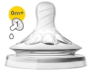 Philips Avent Natural Baby Bottle Newborn Flow Nipple,