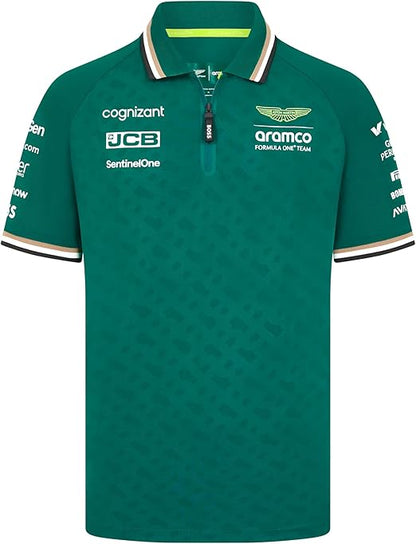 Aston Martin F1 Men's 2024 Team Polo - Green - Size: X-Large