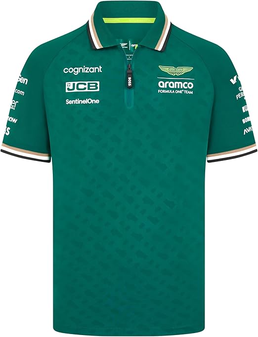 Aston Martin F1 Men's 2024 Team Polo - Green - Size: X-Large