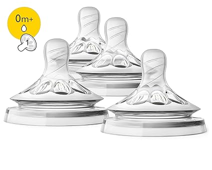 Philips Avent Natural Baby Bottle Newborn Flow Nipple,