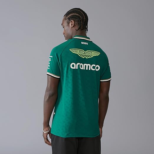 Aston Martin F1 Men's 2024 Team Polo - Green - Size: X-Large