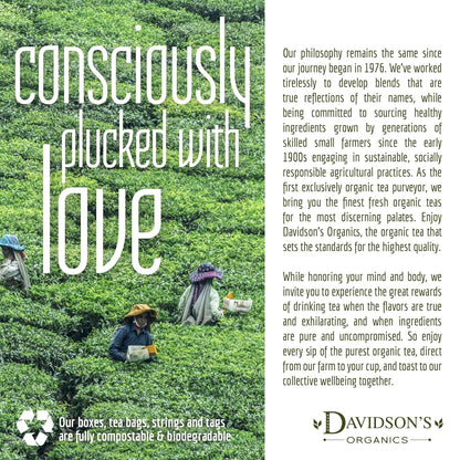 Davidson's Organics, Decaffeinated English Breakfast, Loose Leaf Tea, 16-Ounce Bag